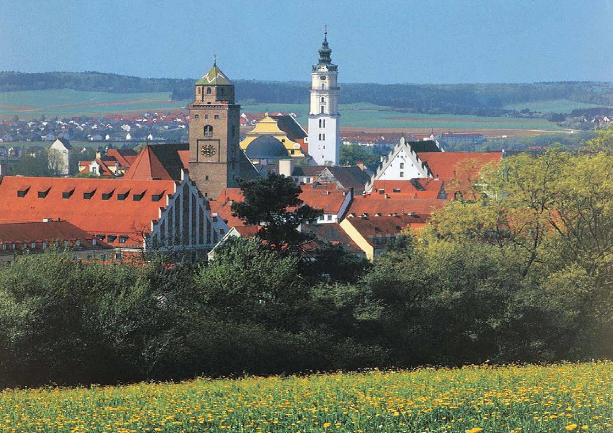 Aparthotel Donaustern Asbach-Bäumenheim Buitenkant foto